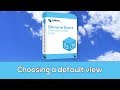 Choosing a default view - Dynamics 365