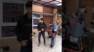 Review ga nih? Update Modif Vixion Adventure 🔥|  #shorts #vixion #aravischannel