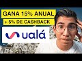 El único banco que paga el 15% de rendimiento + CASHBACK