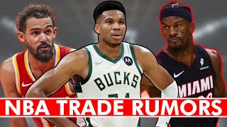 MASSIVE NBA Trade Rumors Ft. Giannis Antetokounmpo, Jimmy Butler \u0026 Trae Young | Giannis To OKC?