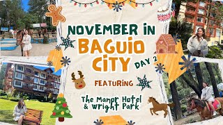 November in Baguio City Day 2 • The Manor Hotel & Wright Park Horseback-riding | Cols Around PH