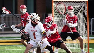 Maryland vs Rutgers Lacrosse Highlights | 2022 College Lacrosse