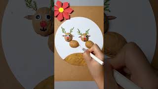 Make A Cute Little Elk In 20 Seconds🎄  | Cute And Useful Diy | Very Simple Craft