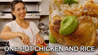 Carla Makes One-Pot Chicken and Crispy Rice