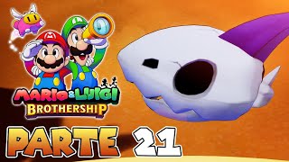 ¡TIBURONES EN EL DESIERTO! | PARTE #21 | MARIO & LUIGI: CONEXIÓN FRATERNAL