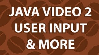 Java Video Tutorial 2