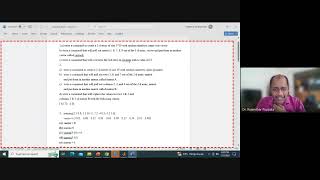 Arrays and Array Functions Practical using MATLAB