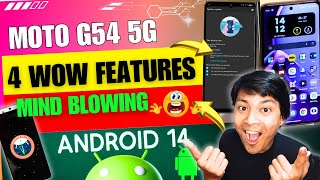 Moto G54 5G Android 14 Update Ke 4 Majedar Features - TOP SECRET !!!!!!!!!!!