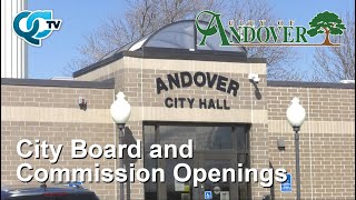 Andover Board and Commission Openings | Andover, MN | QCTV