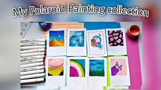 ||My Polaroid Painting collection🌼||#shorts#aesthetic#reels#collection#trending#satisfying