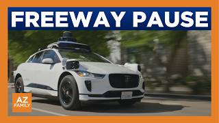 Waymo pauses freeway use for driverless cars in Phoenix