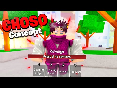 New Crazy Choso concept in Jujutsu Shenanigans Roblox