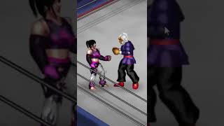 Fire Pro wrestling World - Gen vs Juri using belly punch combos