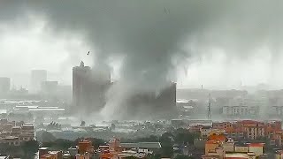 Massive Waterspout Hit Miami, Hollywood Beach, Florida | Tornado 2023