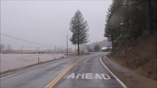 Driving Through Taylorsville North Arm to Lights Creek During Flooding - 02/09/17
