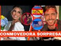 ELIZABETH GUTIERREZ CONMUEVE AL MUNDO con BELLO REGALO A WILLIAM LEVY ¡DE ESTADOS UNIDOS A ESPAÑA!