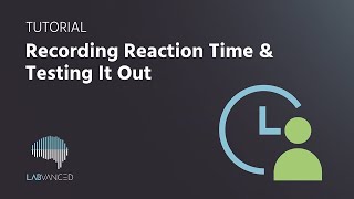 Recording Reaction Time & Testing It Out