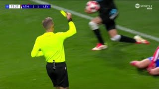 Piero Hincapié, tarjeta roja, Atlético de Madrid vs Bayer Leverkusen (2-1), goles y resumen ampliado