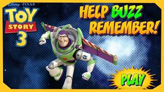 Toy Story 3: Help Buzz Remember Gameplay (Browser Game)