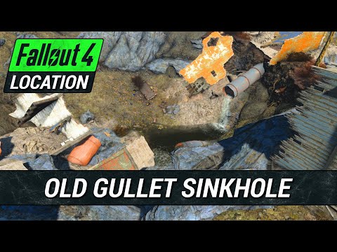 How do you get out of an old gullet sinkhole?