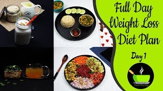 How To Lose Weight Fast 10Kg In 10 Days | Full Day Meal Plan For Weight Loss | Indian Diet Plan