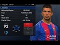 PES 2017 - Barcelona Face & Player Rating [Full HD]