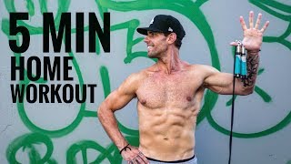 5 Min Home Jump Rope Workout