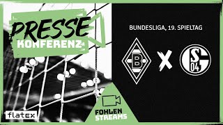 "Mit der zweiten Halbzeit bin ich nicht zufrieden" 🎙 PK nach Borussia - Schalke 04