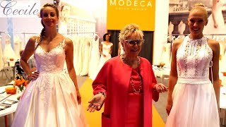 Traum-Hochzeitskleider von Modeca auf der Interbride 2017