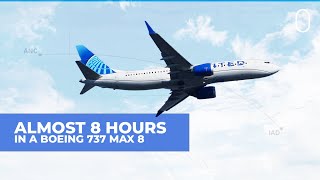 7 Hours 44 Minutes: United Airlines’ New 2nd Longest Boeing 737 MAX 8 Route