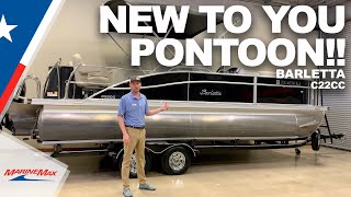 2021 Barletta C22CC Walkthrough | Available now at MarineMax Texas MasterCraft