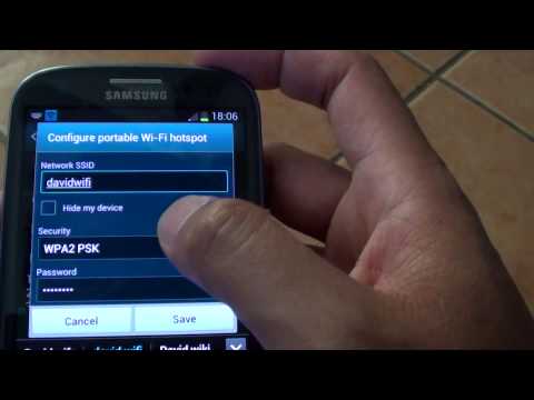 Samsung Galaxy S3: Enable Wi-Fi Hotspot for Free Internet Samsung Galaxy S3: Enable Wi-Fi Hotspot for Free Internet