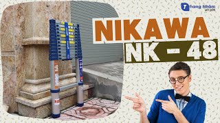 Thang nhôm rút đơn Nikawa NK-48 new - Mẫu Thang Rút Tốt Nhất Trên Thị Trường Có Gì?