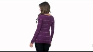 BCBGMAXAZRIA - Leah Long Sleeve Boat Neck Top  SKU:#8158345