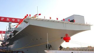 空母だろ!? 中国海軍の新たな巨艦「四川」誕生 カタパルト装備で艦載機モリモリ！