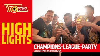 Nach Abpfiff I Champions-League-Party | Bundesliga | 1. FC Union Berlin