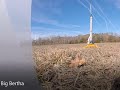 Big Bertha Model Rocket - Perfect launch with effects