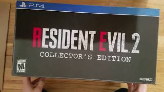 Resident Evil 2 Collector's Edition Unboxing!