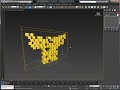 pflow 3ds max 2014 collapsing of the second pillar