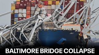 Baltimore Bridge Collapse Recovery Efforts Underway For Missing Construction Workers