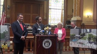 Fulop heckled at presser announcing Jersey City’s Katyn memorial will be moved