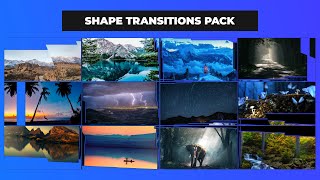 Shape Transition Pack After Effects Template