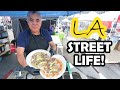 What LOS ANGELES STREET FOOD Looks Like! El Gato Night Market Tour!