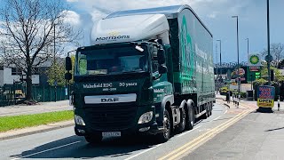 Morrison’s Lorry DAF PE67CZM Name Wakefield RDC 30 Years 1988-2018 At Sheffield