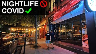 Montreal Nightlife is DEAD. St-Laurent Blvd Downtown Montreal Before and After the COVID Pandemic