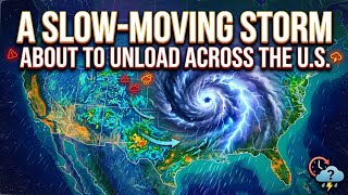 A Slow-Moving Storm Is About To Unload Across the U.S.#StormWarning #FloodThreat #USWeath