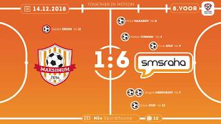 Tartu Maksimum 1 : 6 Viimsi FC Smsraha