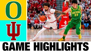 Oregon vs Indiana Highlights | Men's Basketball | College Basketball 2026