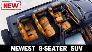Upcoming 8-Seater SUVs for the Extra-Large Families in 2023 (Interior and Exterior)
