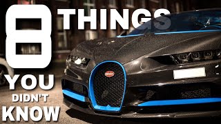 8 THINGS YOU DIDN´T KNOW about the BUGATTI CHIRON